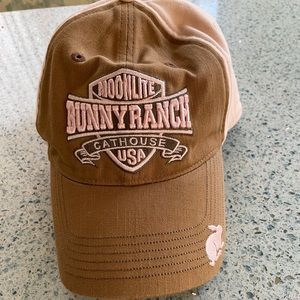 Ladies baseball cap From the moonlight bunny ranch in Nevada.